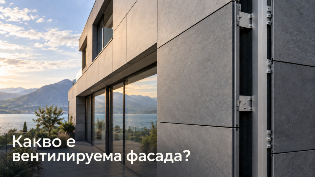 Какво е вентилируема фасада?