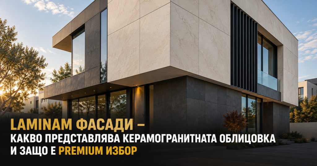 Laminam фасади – какво представлява керамогранитната облицовка и защо е premium избор